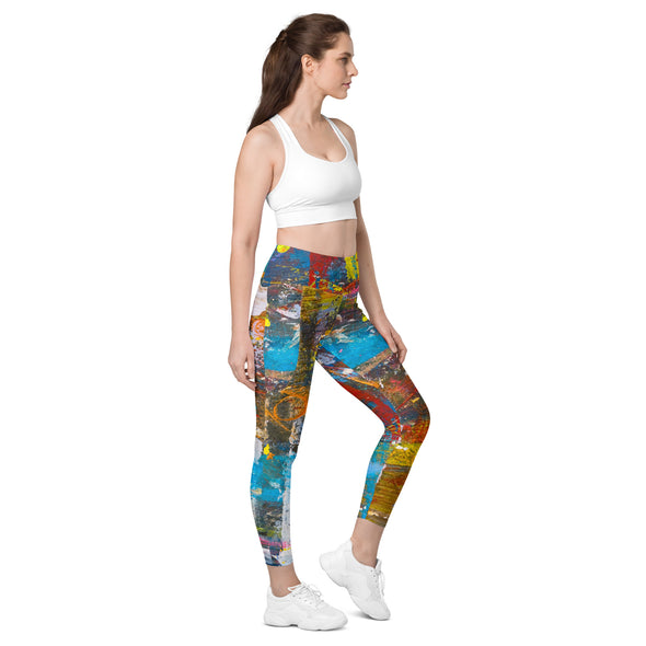 Full Length Leggings by AFTS Artists