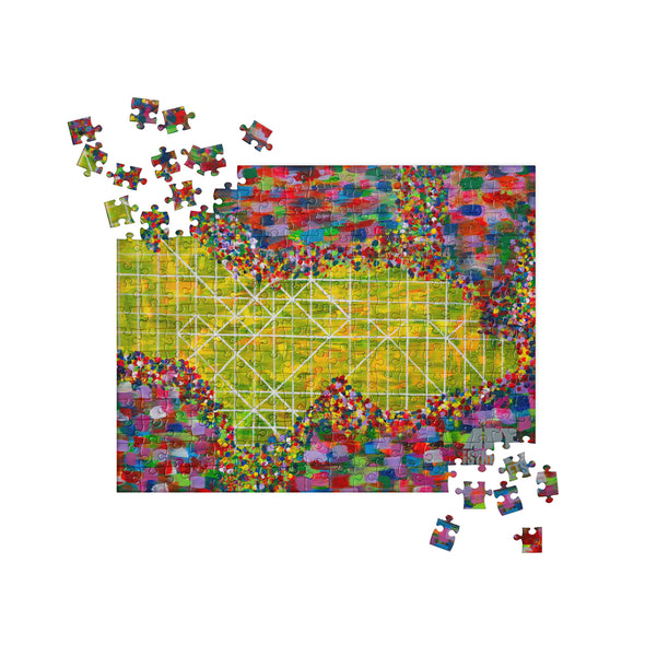 Jigsaw Puzzle - Artwork by Amira Yamaguchi