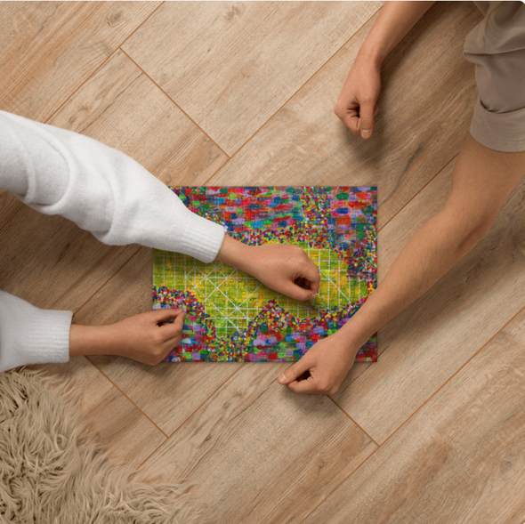 Jigsaw Puzzle - Artwork by Amira Yamaguchi