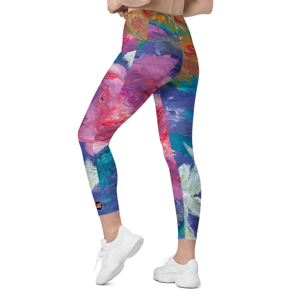 Full Length Leggings with artwork by Layle Murray