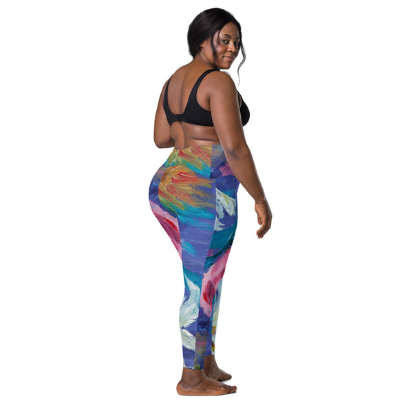 Full Length Leggings with artwork by Layle Murray