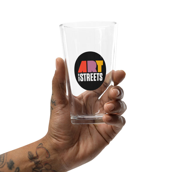 AFTS Logo Pint Glass