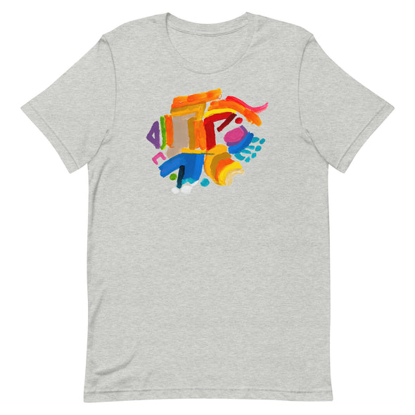 Unisex t-shirt with artwork by Marilyn Swartz