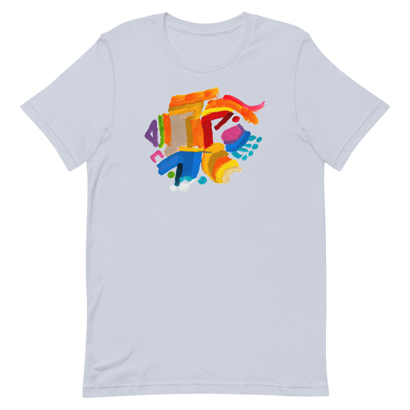 Unisex t-shirt with artwork by Marilyn Swartz