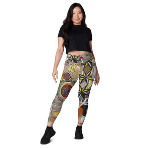 Full Length Leggings by Artist Jesus Polanco