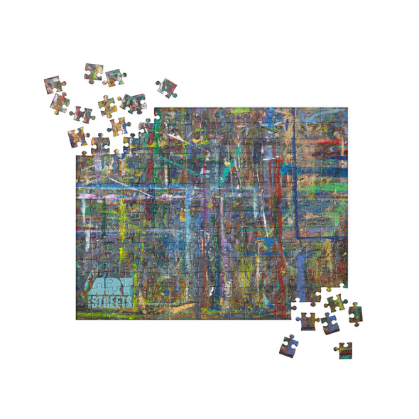 Jigsaw Puzzle by Artist Table Detail